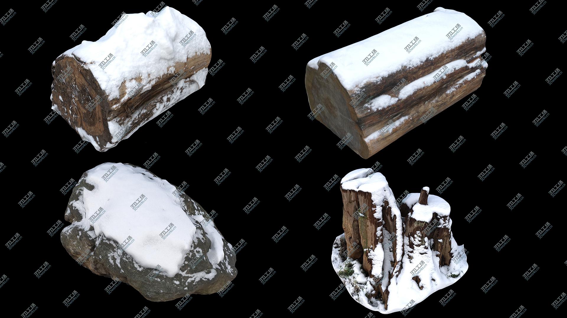 images/goods_img/202105073/Nature Snow Collection 02 3D model/2.jpg